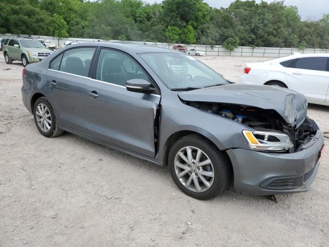 3VWDP7AJ2DM350128 - 2013 VOLKSWAGEN JETTA SE GRAY photo 4