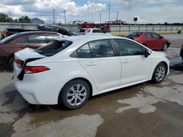 5YFEPMAE3MP163840 - 2021 TOYOTA COROLLA LE Weiß Foto 3