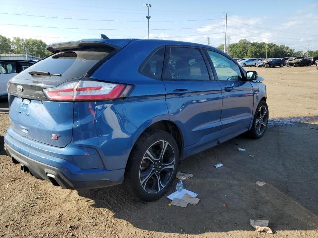 2FMPK4AP4LBB66614 - 2020 FORD EDGE ST BLUE photo 3