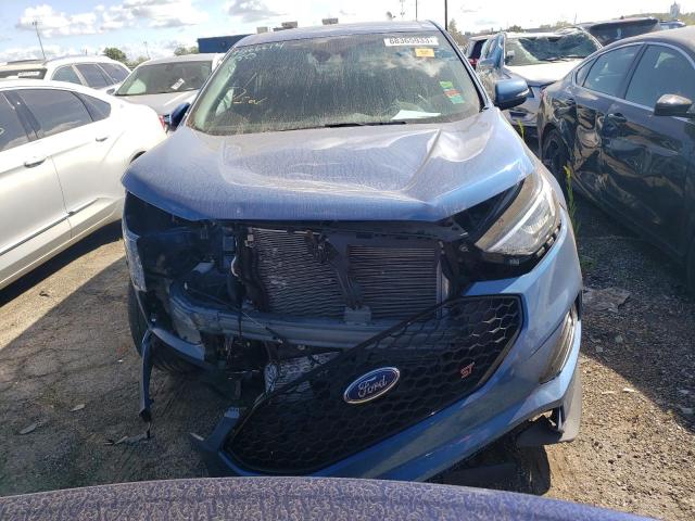 2FMPK4AP4LBB66614 - 2020 FORD EDGE ST BLUE photo 5