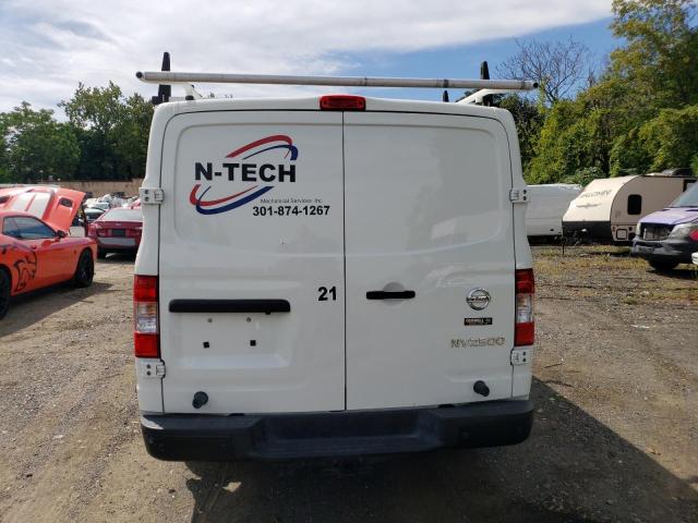 1N6AF0KY4MN804961 - 2021 NISSAN NV 2500 SV WHITE photo 6