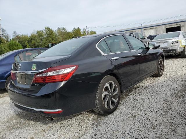 1HGCR3F82GA002811 - 2016 HONDA ACCORD EXL BLACK photo 3