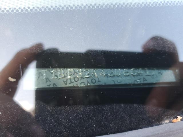 4T1BE32K43U664174 - 2003 TOYOTA CAMRY LE 棕色 照片 12