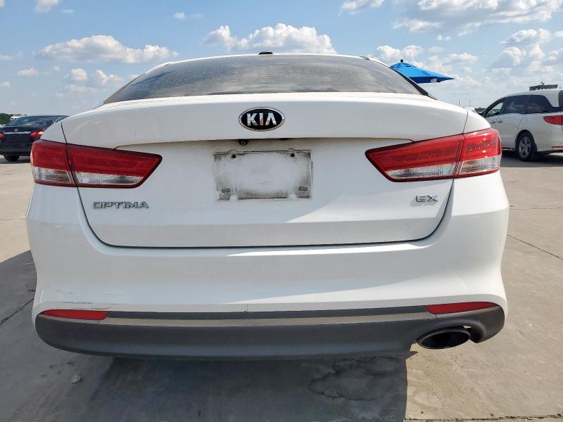 5XXGU4L31GG053086 - 2016 KIA OPTIMA EX Biały zdjęcie 6