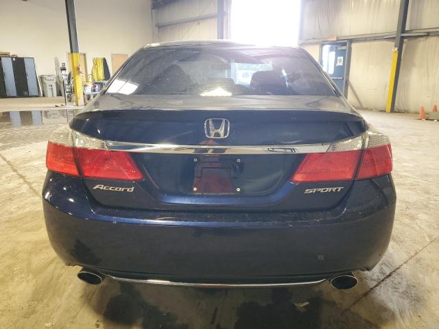 1HGCR2F59DA250193 - 2013 HONDA ACCORD SPORT 蓝色 照片 6