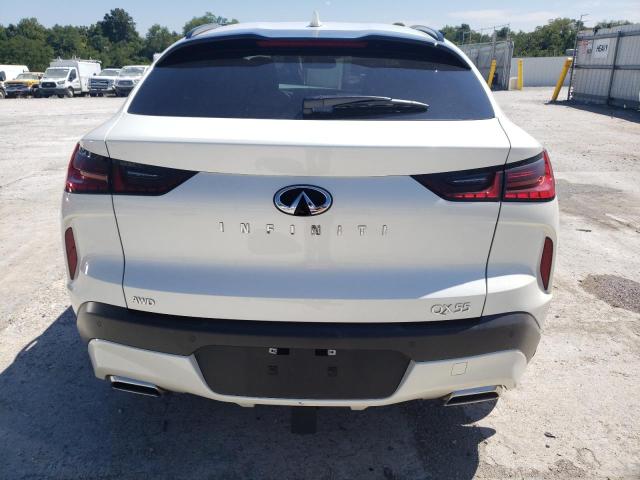 3PCAJ5JR8PF107207 - 2023 INFINITI QX55 LUXE WHITE photo 6