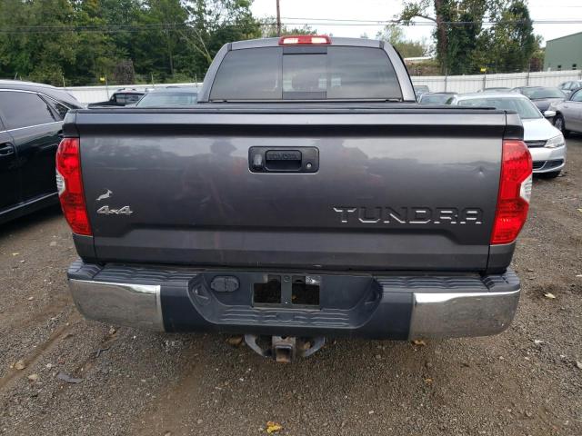 5TFUY5F15EX358605 - 2014 TOYOTA TUNDRA DOUBLE CAB SR/SR5 BLACK photo 6