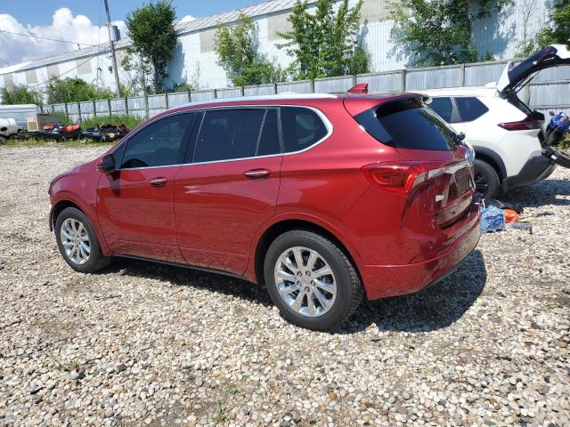 LRBFXCSA2KD041690 - 2019 BUICK ENVISION ESSENCE Կարմիր լուսանկար 2