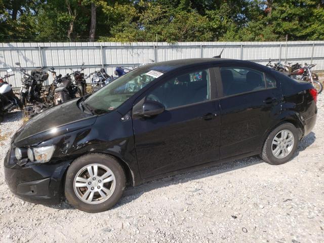 1G1JA5SH4C4121749 - 2012 CHEVROLET SONIC LS შავი ფოტო 1