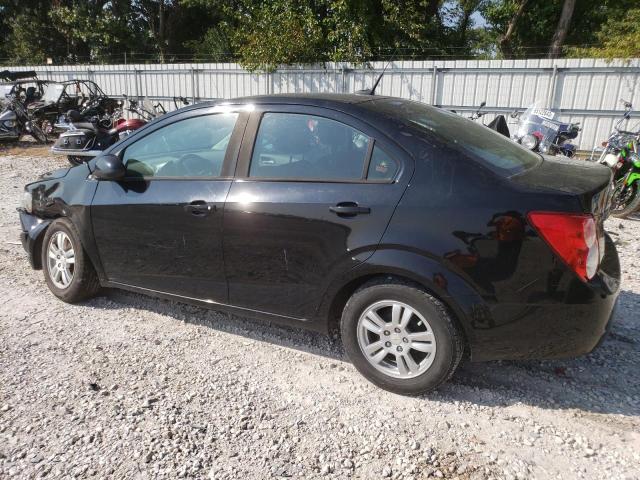 1G1JA5SH4C4121749 - 2012 CHEVROLET SONIC LS შავი ფოტო 2