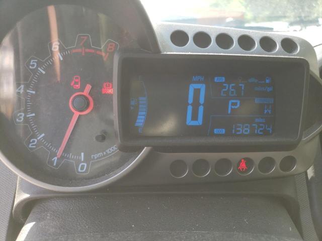 1G1JA5SH4C4121749 - 2012 CHEVROLET SONIC LS შავი ფოტო 9