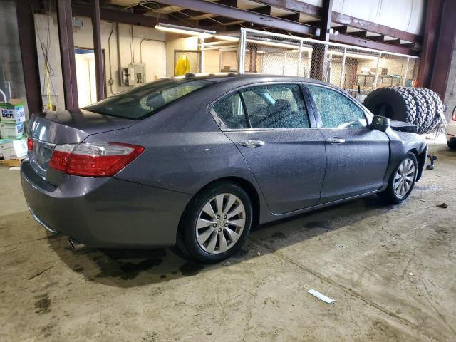 1HGCR2F84FA201805 - 2015 HONDA ACCORD EXL GRAY photo 3