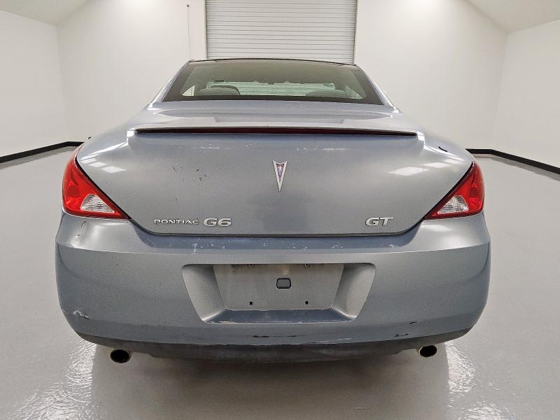1G2ZH361874166985 - 2007 PONTIAC G6 GT Mavi foto 6