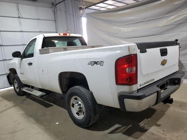 1GC3KVBG3AF118928 - 2010 CHEVROLET SILVERADO K2500 HEAVY DUTY WHITE photo 2