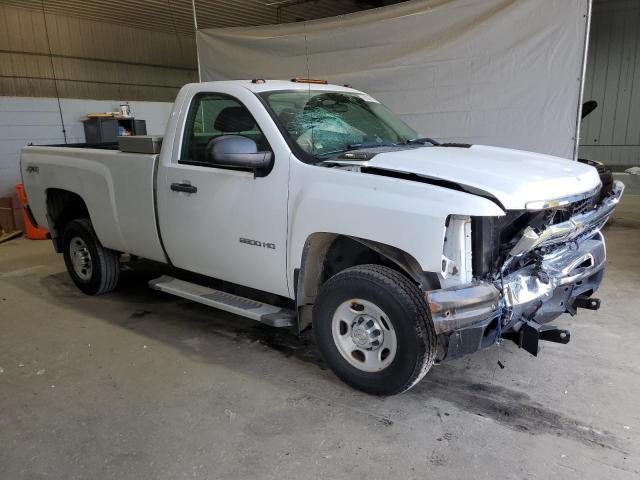 1GC3KVBG3AF118928 - 2010 CHEVROLET SILVERADO K2500 HEAVY DUTY WHITE photo 4