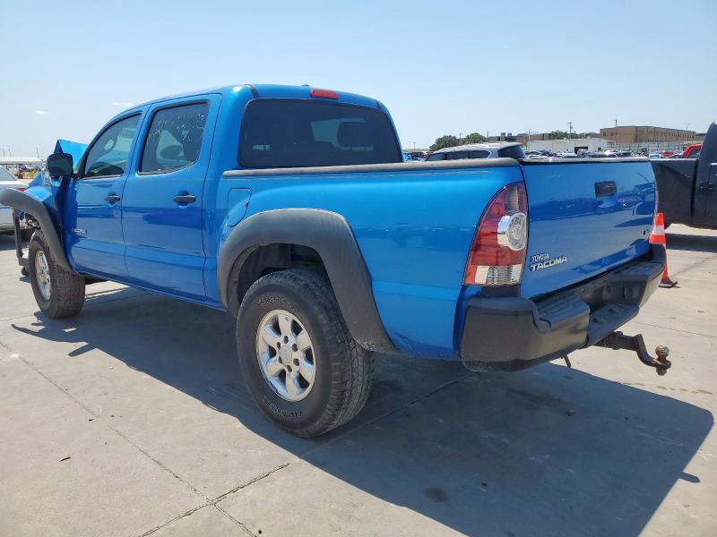 3TMLU42N09M032636 - 2009 TOYOTA TACOMA DOUBLE CAB Синий фото 2