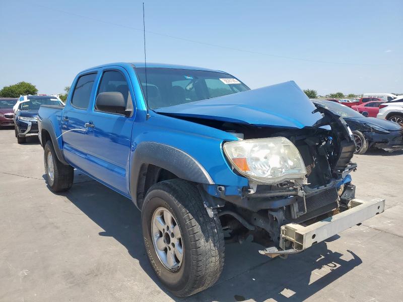 3TMLU42N09M032636 - 2009 TOYOTA TACOMA DOUBLE CAB Синий фото 4