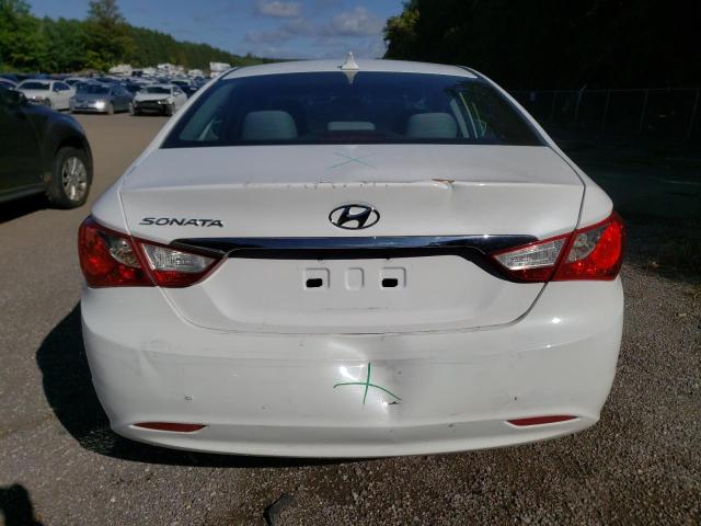 5NPEB4AC7DH653367 - 2013 HYUNDAI SONATA GLS WHITE photo 6