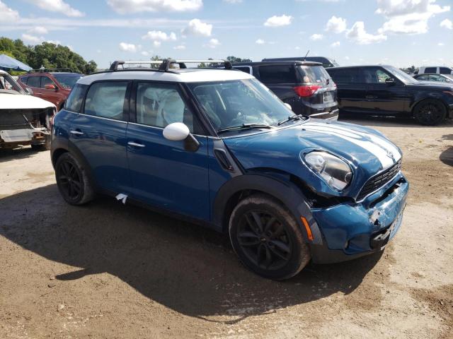 WMWZC3C57CWL83392 - 2012 MINI COOPER S COUNTRYMAN BLUE photo 4