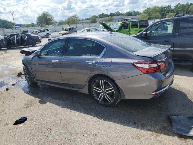 1HGCR3F95GA020034 - 2016 HONDA ACCORD TOURING GRAY photo 2