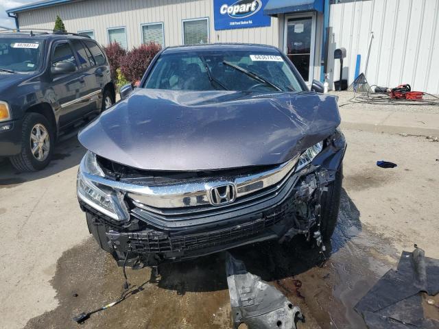 1HGCR3F95GA020034 - 2016 HONDA ACCORD TOURING GRAY photo 5