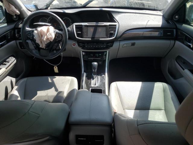 1HGCR3F95GA020034 - 2016 HONDA ACCORD TOURING GRAY photo 8