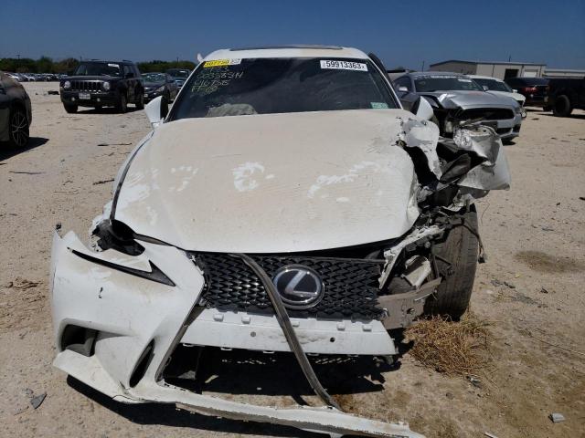 JTHBE1D22E5010758 - 2014 LEXUS IS 350 WHITE photo 5