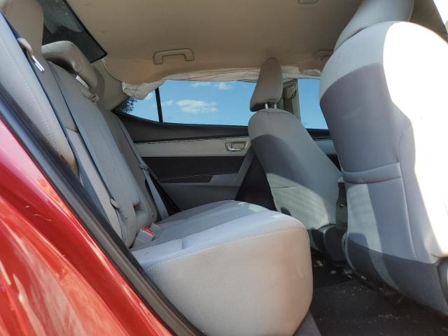2T1BURHE7FC271430 - 2015 TOYOTA COROLLA L RED photo 10