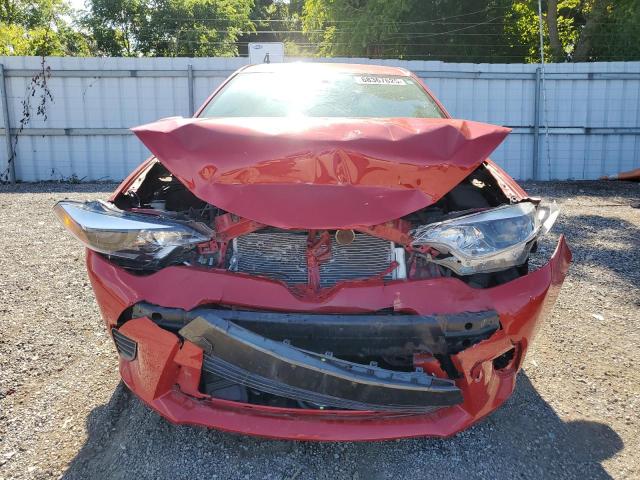 2T1BURHE7FC271430 - 2015 TOYOTA COROLLA L RED photo 5
