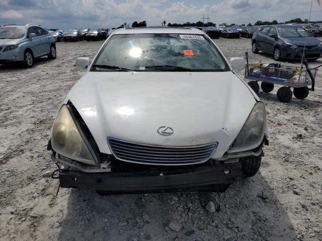 JTHBA30G965172977 - 2006 LEXUS ES 330 WHITE photo 5