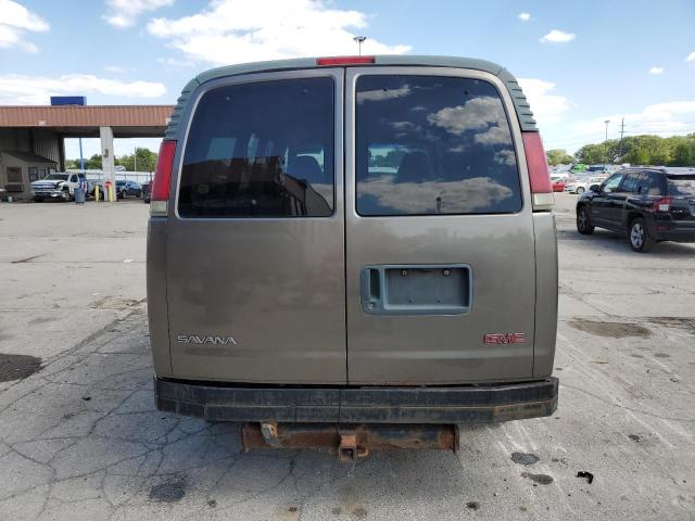 1GKGG25R621165372 - 2002 GMC SAVANA G2500 TAN photo 6