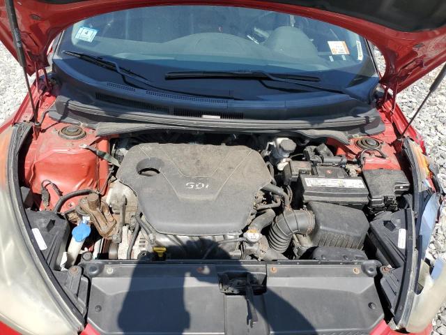 KMHTC6AD2DU172954 - 2013 HYUNDAI VELOSTER 红色 照片 11