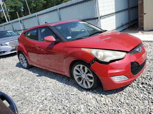 KMHTC6AD2DU172954 - 2013 HYUNDAI VELOSTER 红色 照片 4