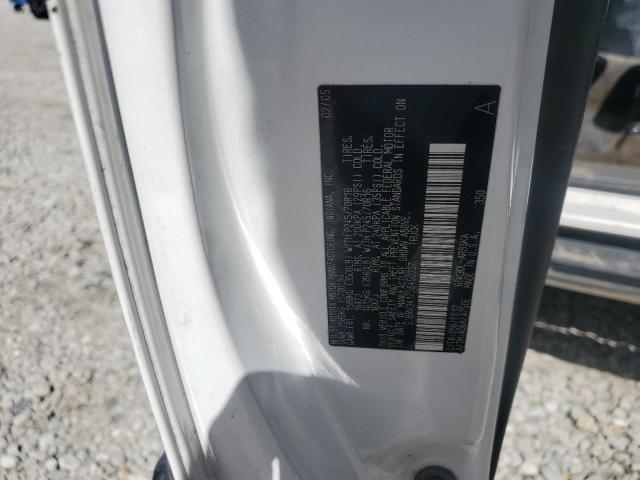 5TBRU34175S450337 - 2005 TOYOTA TUNDRA ACCESS CAB SR5 WHITE photo 12