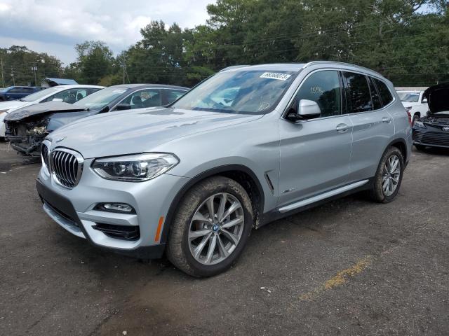 5UXTR9C55JLC82619 - 2018 BMW X3 XDRIVE30I SILVER photo 1