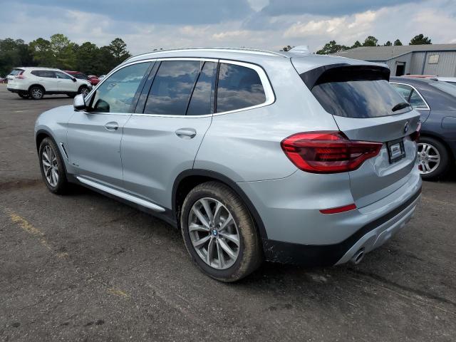 5UXTR9C55JLC82619 - 2018 BMW X3 XDRIVE30I SILVER photo 2