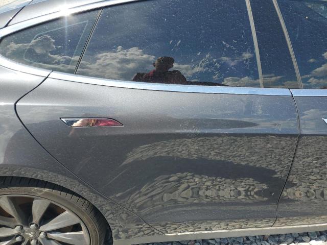 5YJSA1E11FF107971 - 2015 TESLA MODEL S 灰色 照片 10