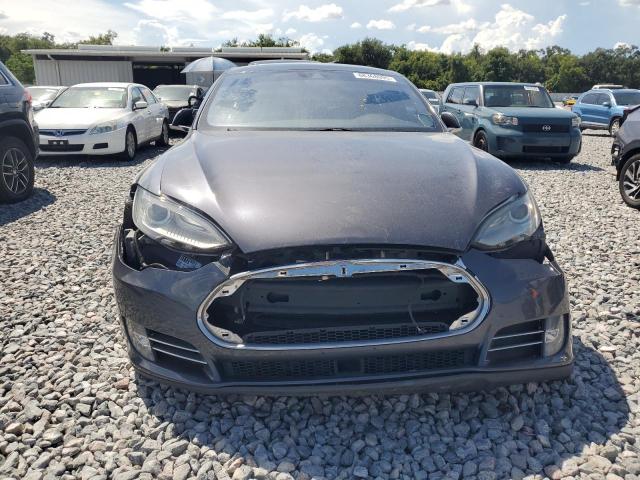 5YJSA1E11FF107971 - 2015 TESLA MODEL S 灰色 照片 5