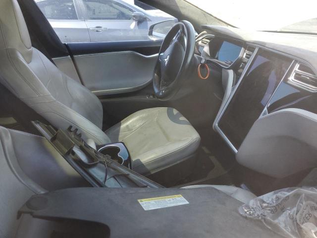 5YJSA1E11FF107971 - 2015 TESLA MODEL S 灰色 照片 8