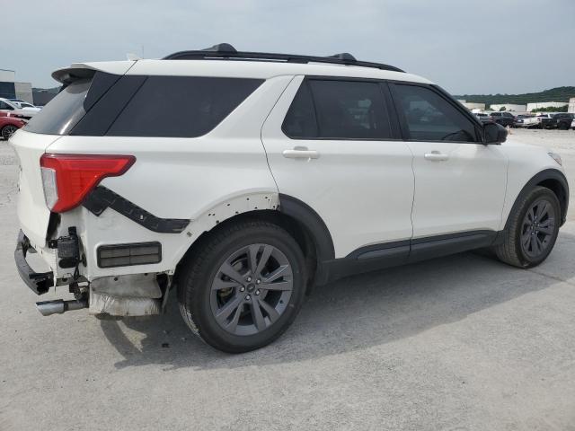 1FMSK7DH6NGA05760 - 2022 FORD EXPLORER XLT Ақ фото 3