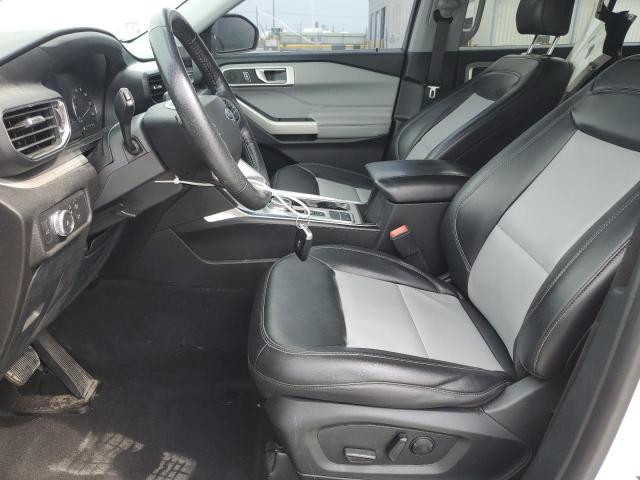 1FMSK7DH6NGA05760 - 2022 FORD EXPLORER XLT Ақ фото 7