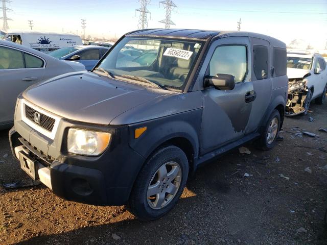 5J6YH18625L015528 - 2005 HONDA ELEMENT EX GRAY photo 1