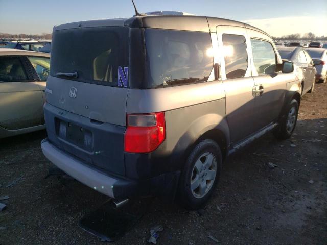 5J6YH18625L015528 - 2005 HONDA ELEMENT EX GRAY photo 3