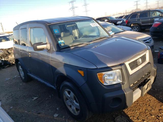 5J6YH18625L015528 - 2005 HONDA ELEMENT EX GRAY photo 4