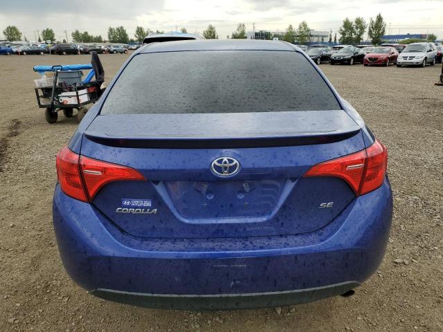 2T1BURHE2HC819823 - 2017 TOYOTA COROLLA L BLUE photo 6