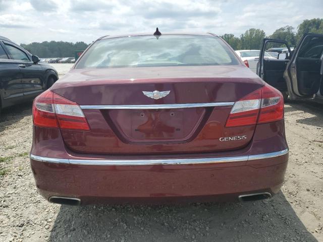 KMHGC4DD7DU221907 - 2013 HYUNDAI GENESIS 3.8L BURGUNDY photo 6