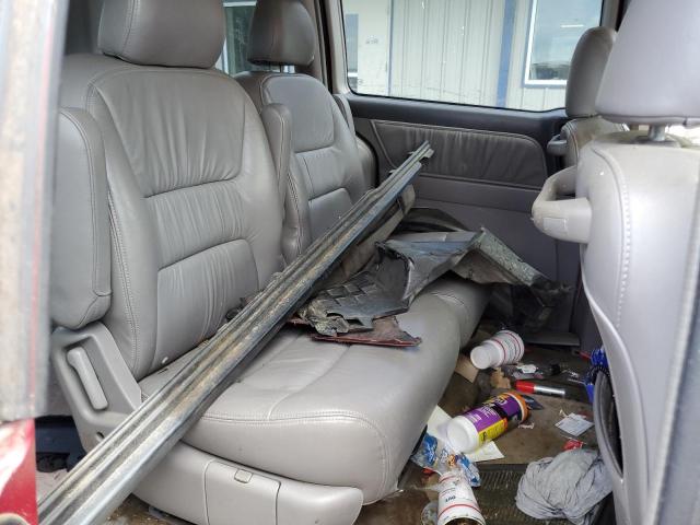 5FNRL18013B036925 - 2003 HONDA ODYSSEY EXL წითელი ფოტო 11