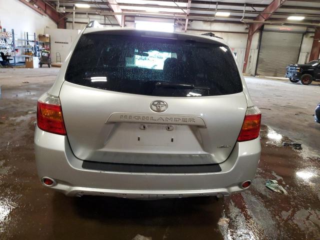 JTEBK3EHXA2166546 - 2010 TOYOTA HIGHLANDER SILVER photo 6