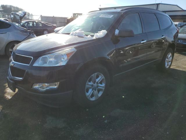 1GNLVEED4AS117567 - 2010 CHEVROLET TRAVERSE LS BURGUNDY photo 1