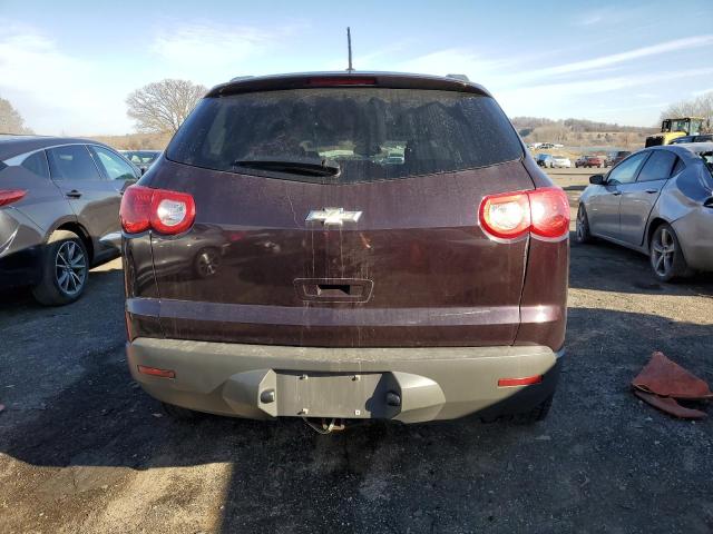 1GNLVEED4AS117567 - 2010 CHEVROLET TRAVERSE LS BURGUNDY photo 6